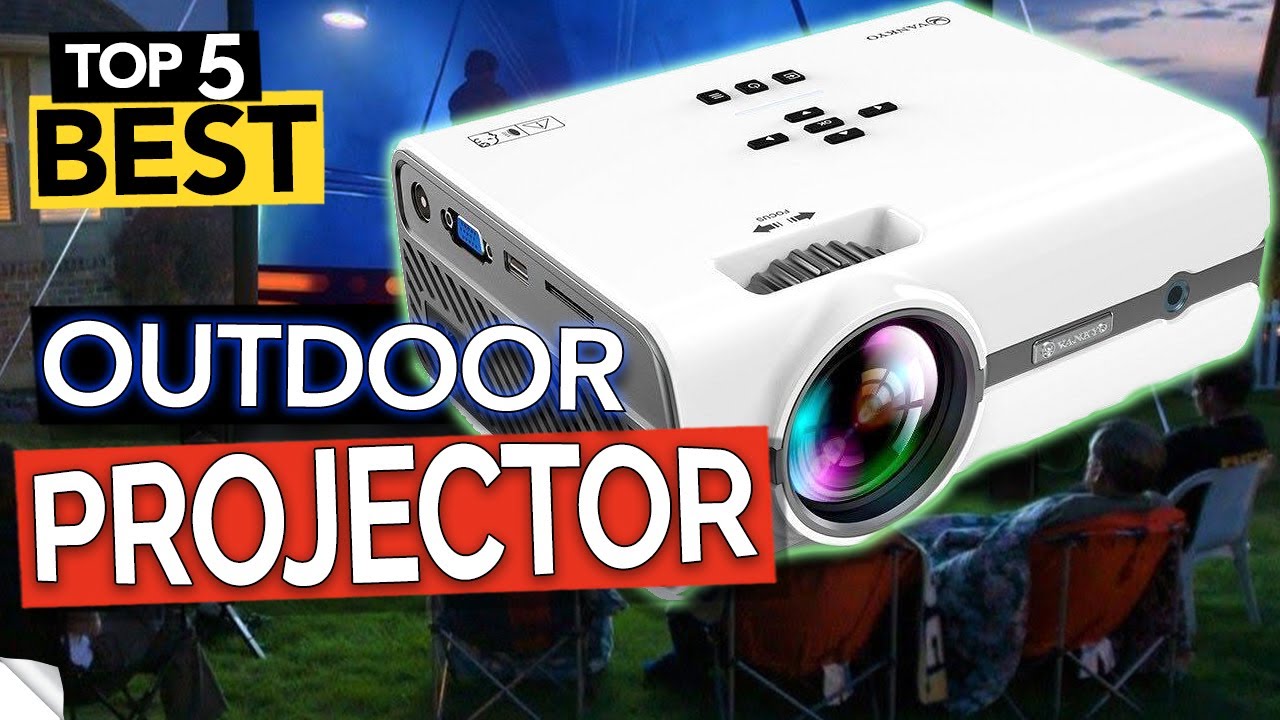 ✅ TOP 5 Best Outdoor Projector - Affordable & Portable 4K