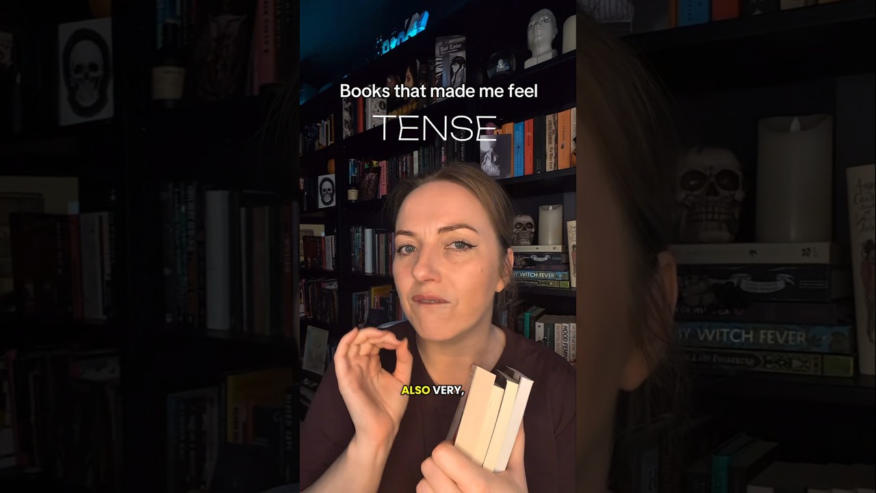 Книги, которые заставят вас нервничать, но в хорошем смысле #booktube #spookybooks