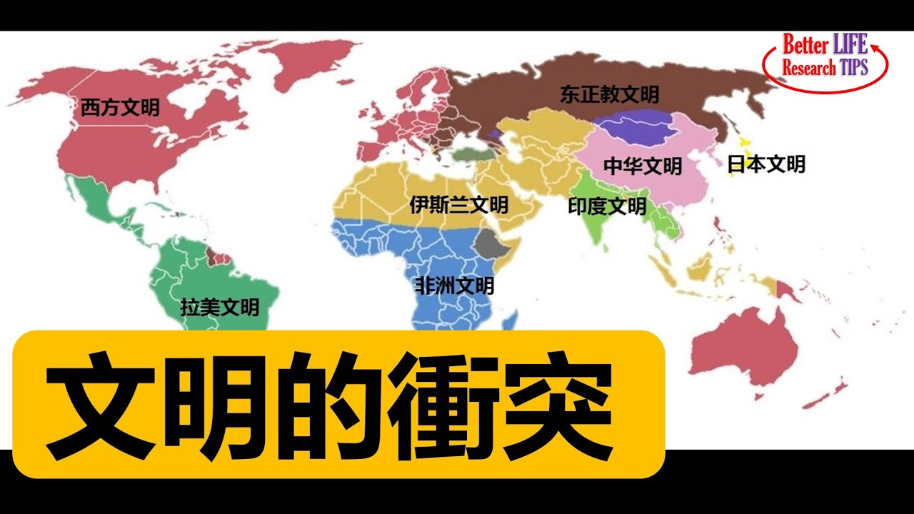 23. 重温亨廷顿–文明的冲突–如何理解当今世界的乱源 | 北美老劉 Dr. Liu ResearchTIPS