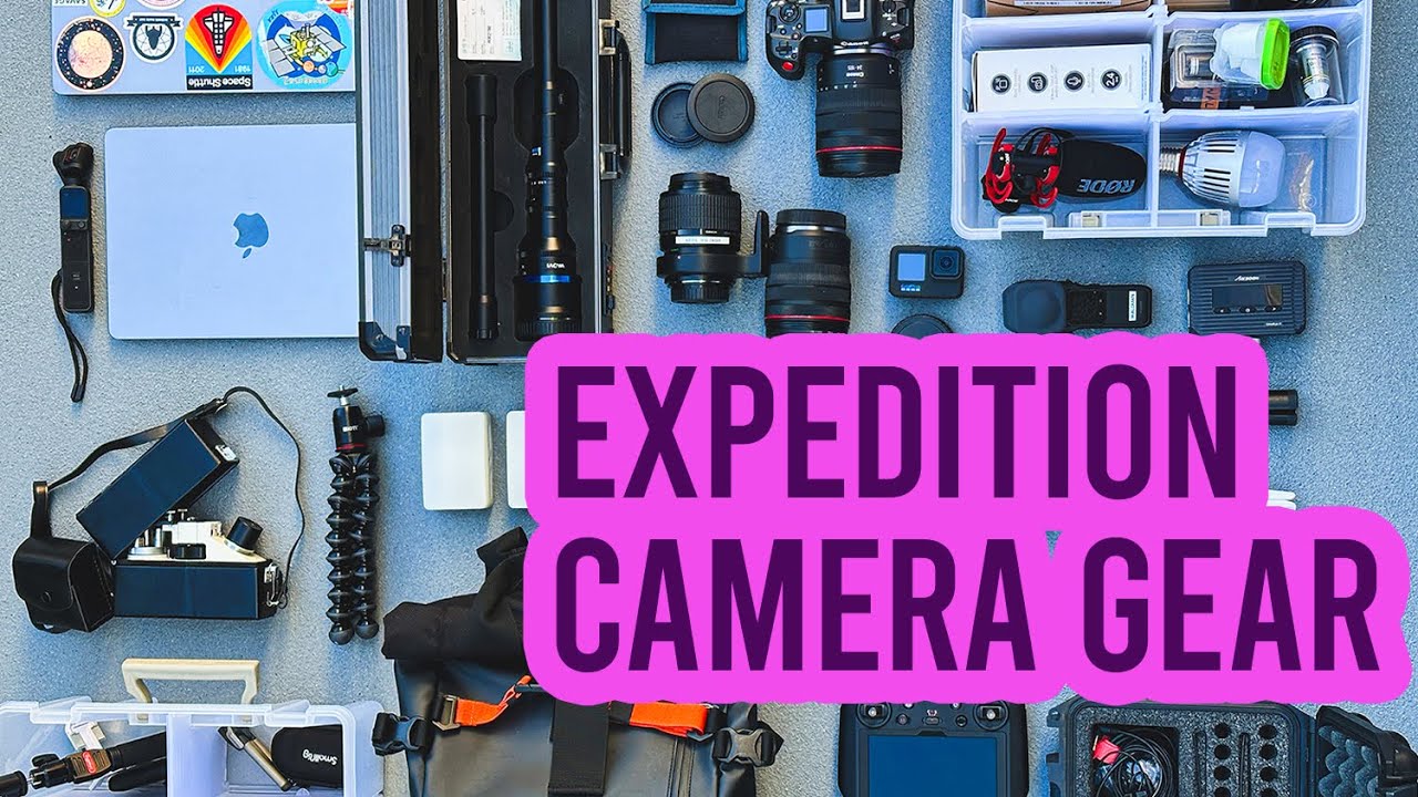Camera gear I'm taking to Antarctica!