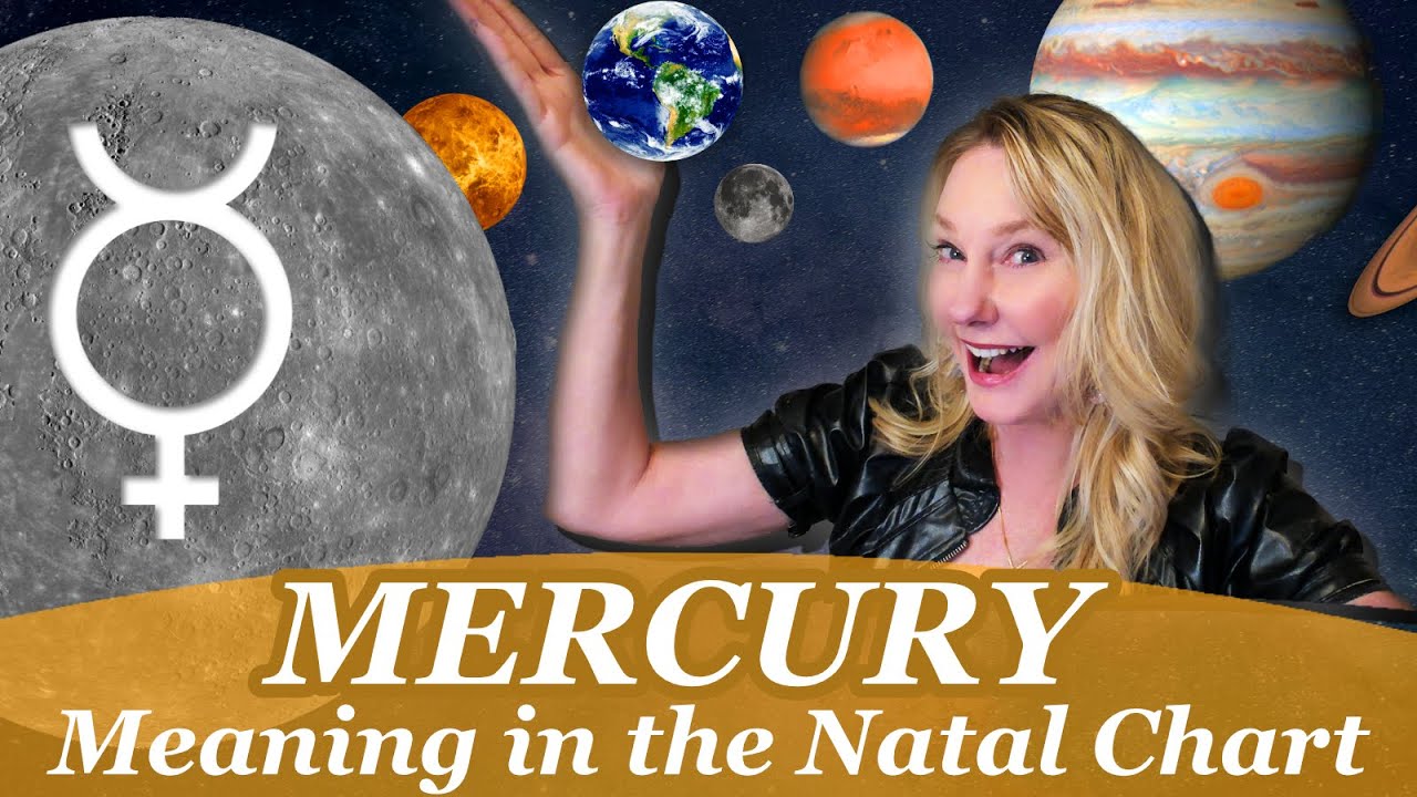 Mercury in Aspect to other planets! Mercury in your Astrology Chart! Part 1