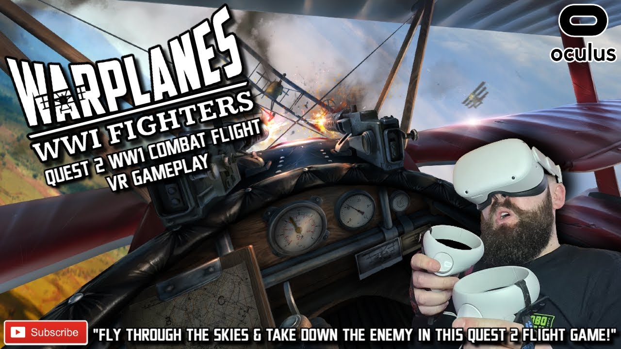 QUEST 2 COMBAT FLIGHT SIMULATOR // Warplanes WW1 Fighters VR // Oculus Quest 2 Dogfight Gameplay