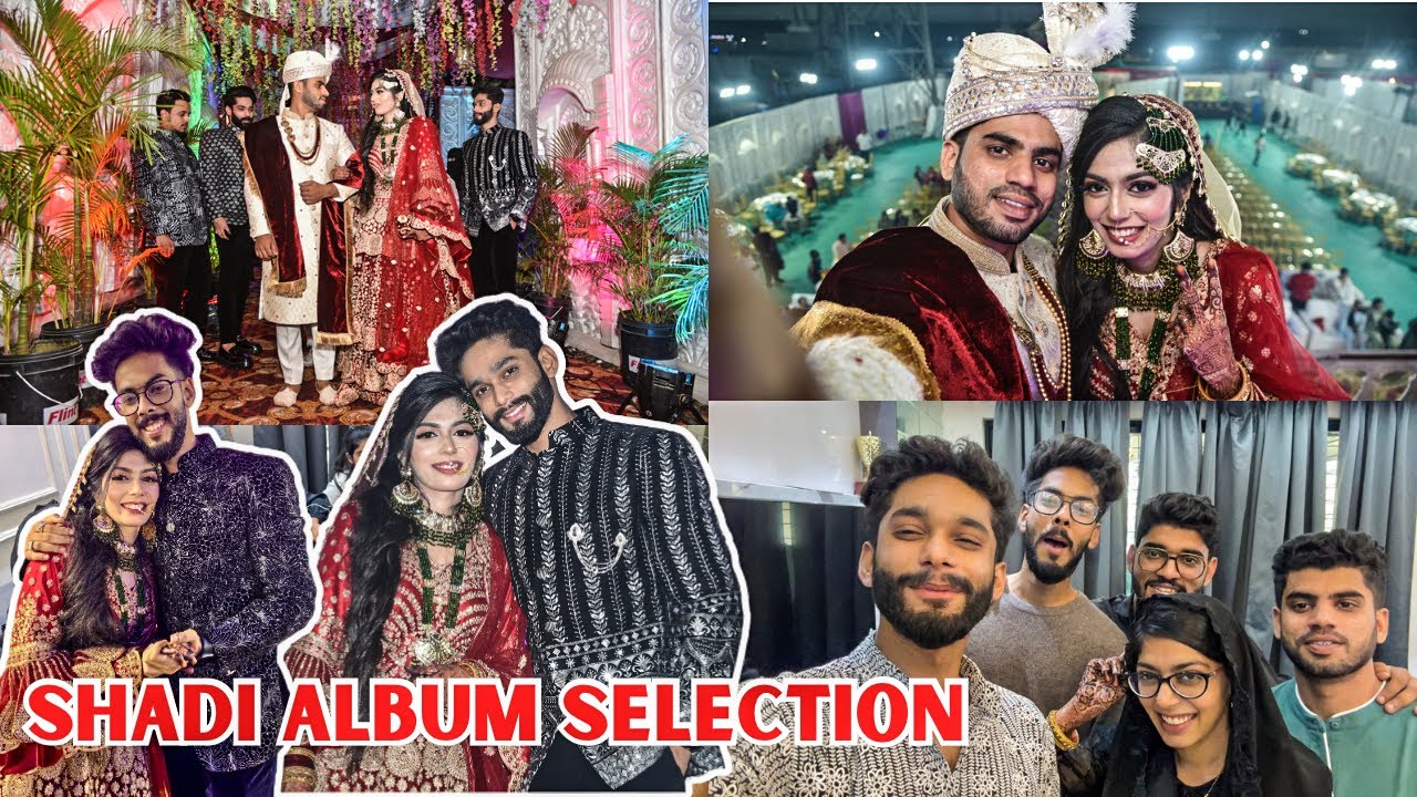 SHADI ALBUM SELECTION😍| DULHAN KI PHOTOS | DULHA KI PHOTOS | AALTU FALTU | BILAL & ZAHID |
