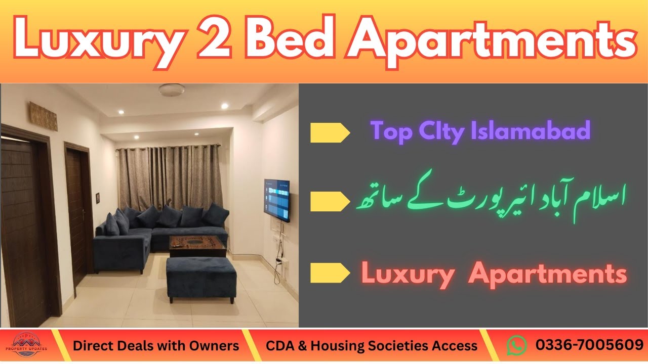 2 Bed Apartments for Sale in Top City | Near Airport #home #propertyupdates