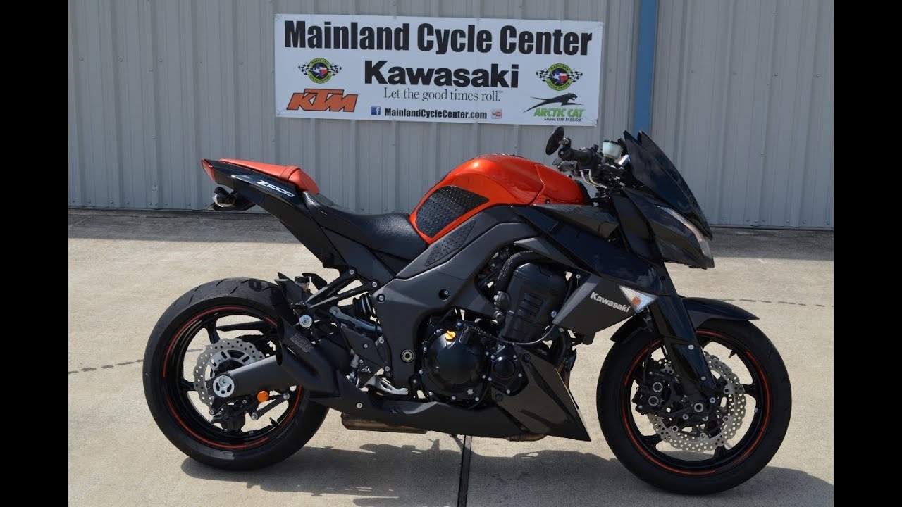 2012 Kawasaki Z1000 with Vance & Hines CS One Exhaust