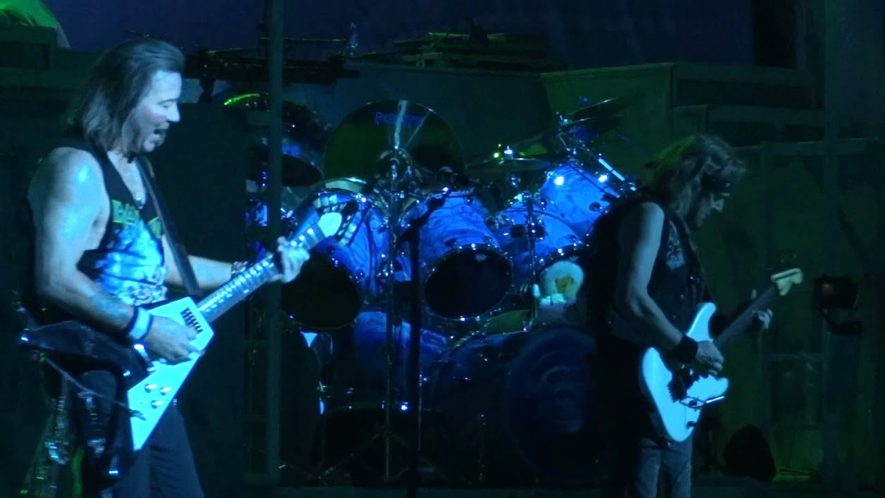 Iron Maiden Wasted Years Live Montreal 2012 HD 1080P