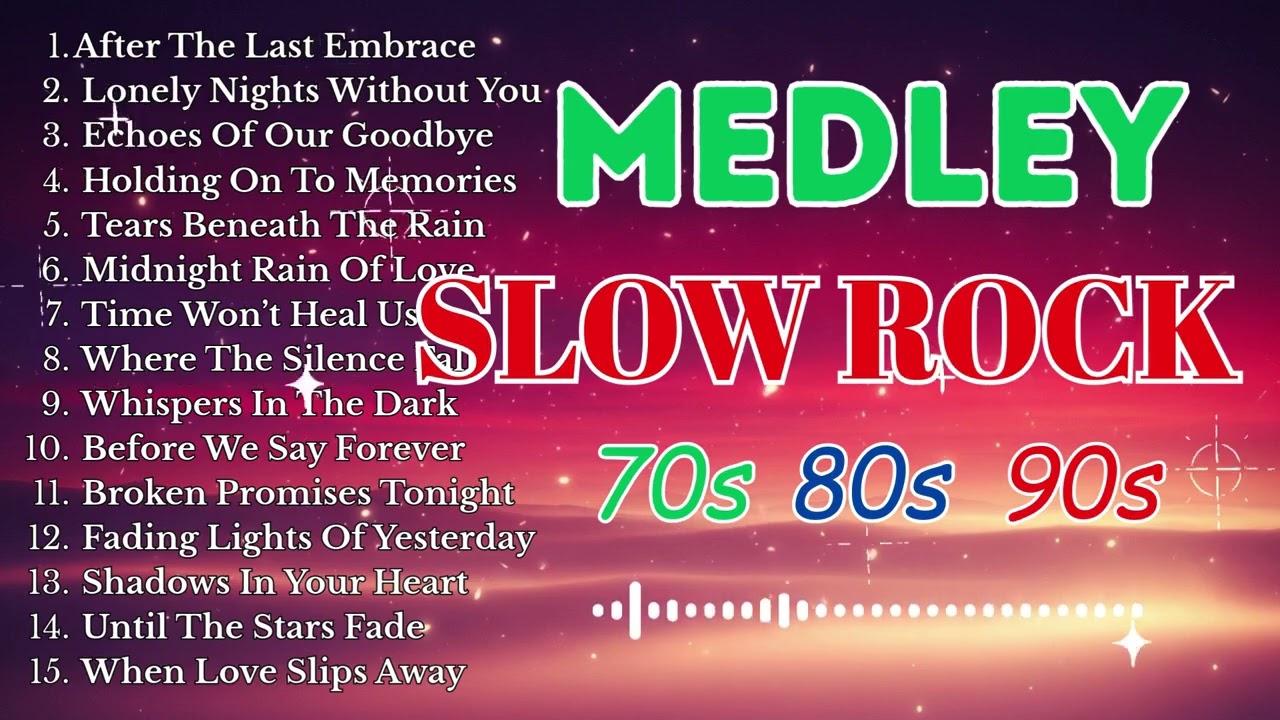 Best Romantic Slow Rock 🎶 Nonstop Love Songs 70s 80s 90s Playlist
