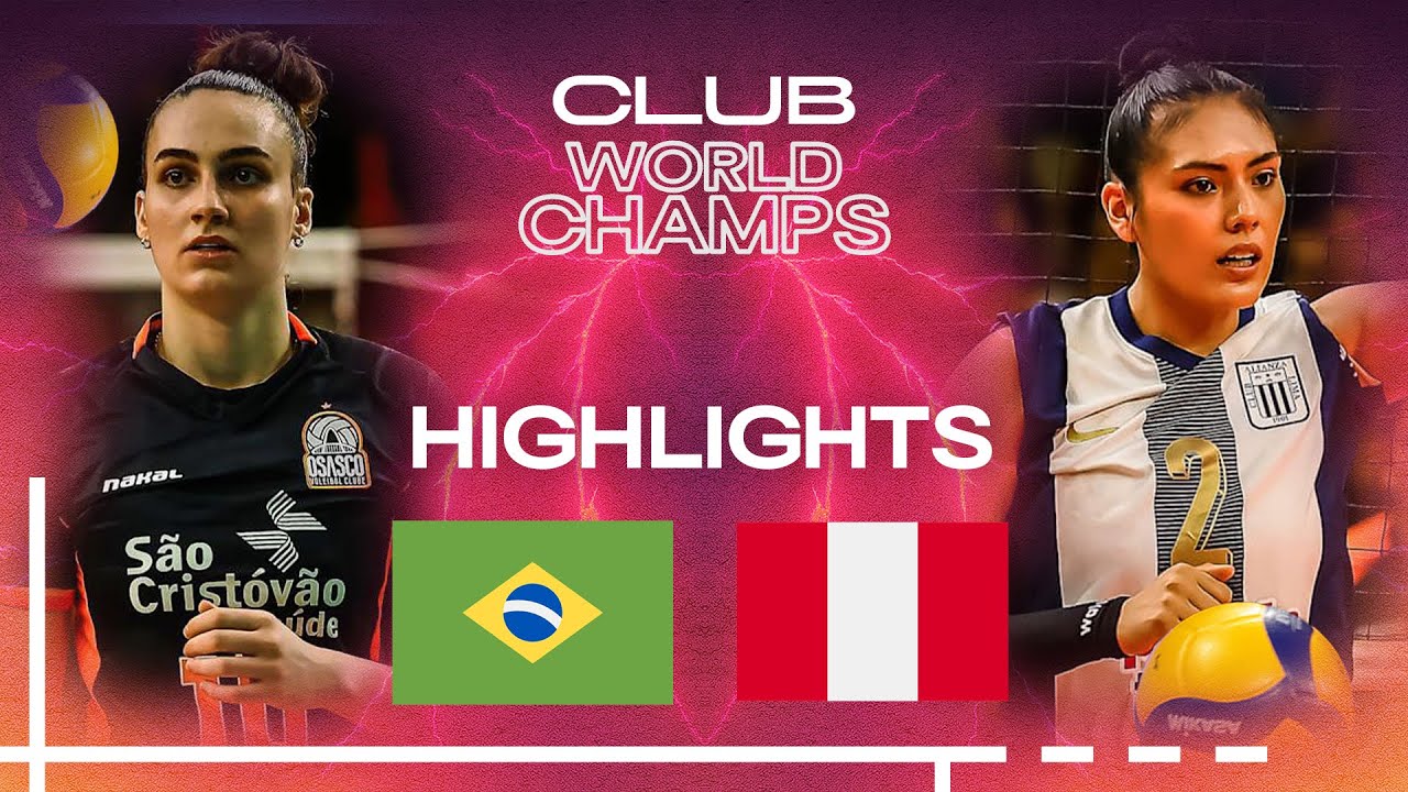 Osasco 🇧🇷 vs. Alianza Lima 🇵🇪 - Pool Play | Club World Championships 2025 | Highlights