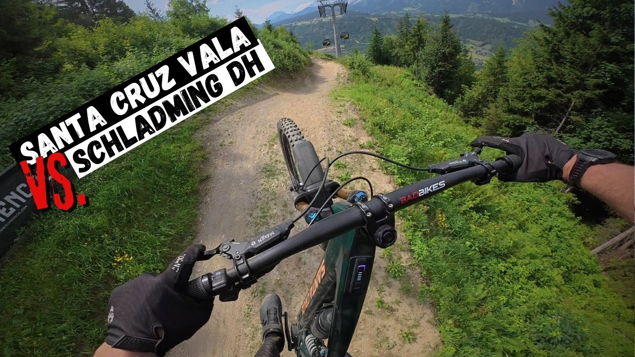 Bikepark Schladming EBIKE DH-Challenge / Schaff ich beide Downhills NonStop mit dem Santa Cruz Vala?