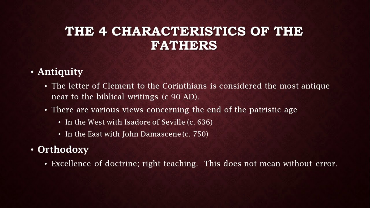 The Eucharist and the Early Church Fathers - Part II