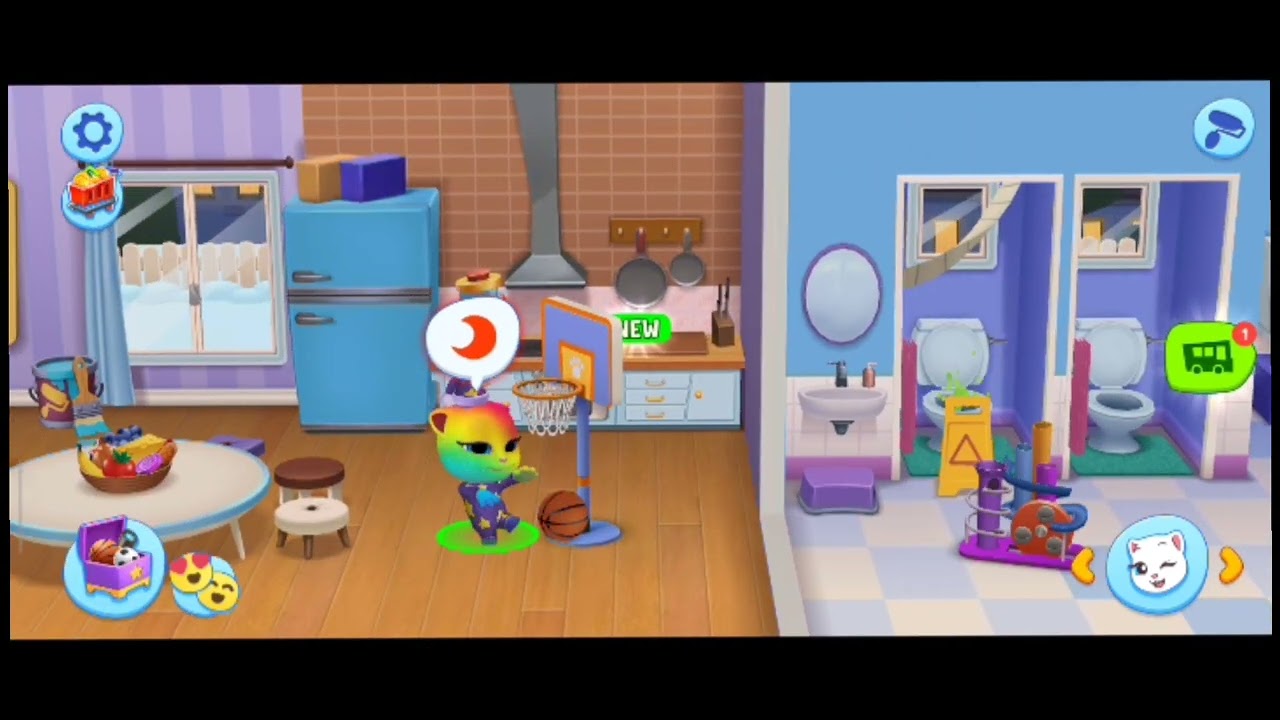 Feeding the Cutest Tom Ever 😍🍌 | Talking Tom Gameplay @Tom_World