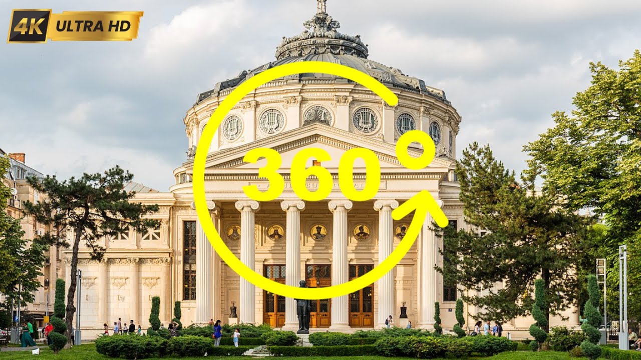 Explore the Romanian Athenaeum in 360 VR | Bucharest&rsquo;s Iconic Concert Hall