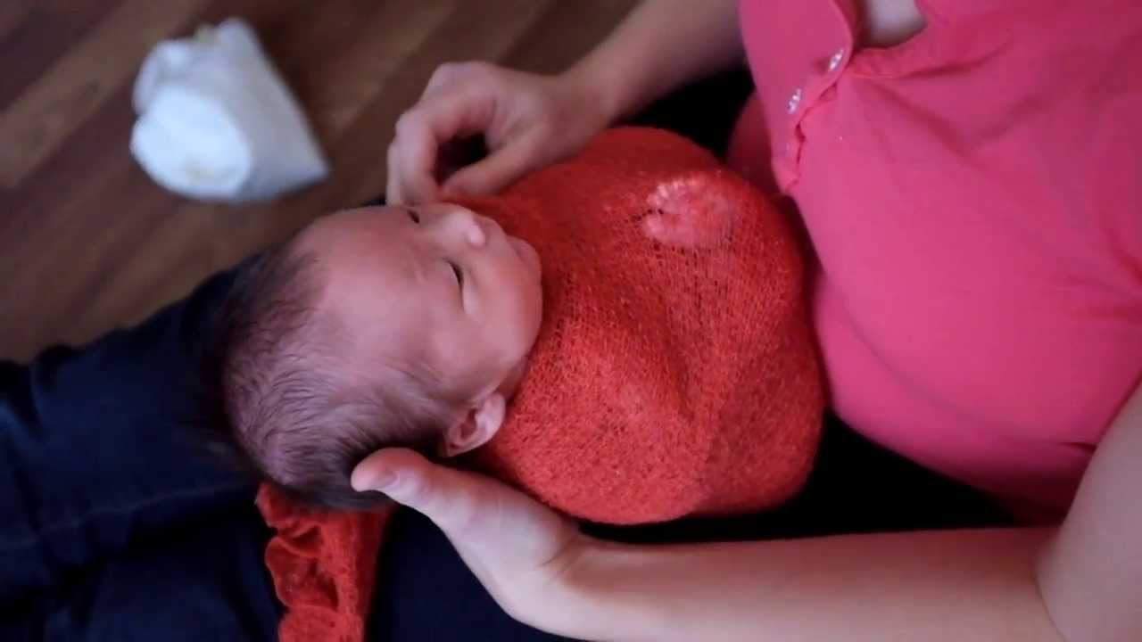 Basic newborn wrap tutorial
