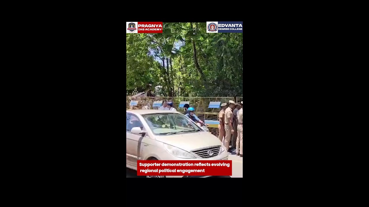 TVK Supporter Protest Highlights Tamil Nadu Political Mobilisation