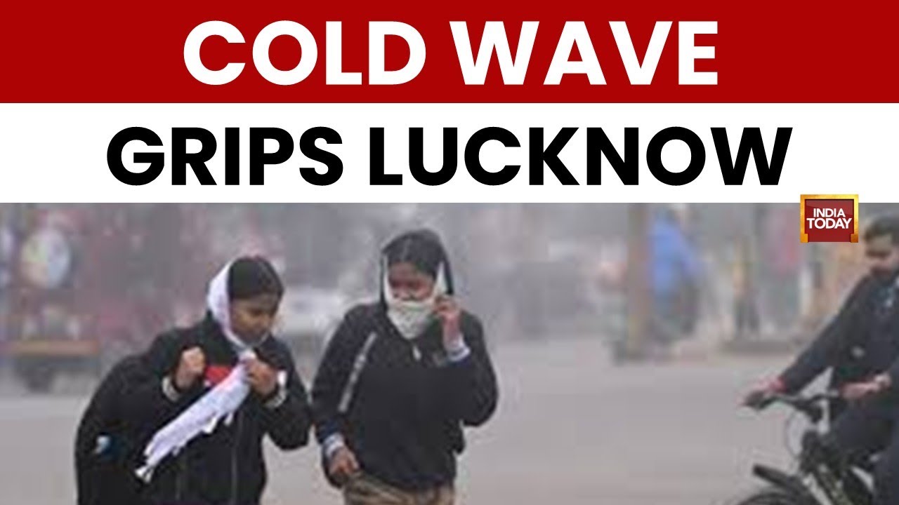Uttar Pradesh: Foggy Mornings in Lucknow | Residents Warm up by Bonfires | India Today News
