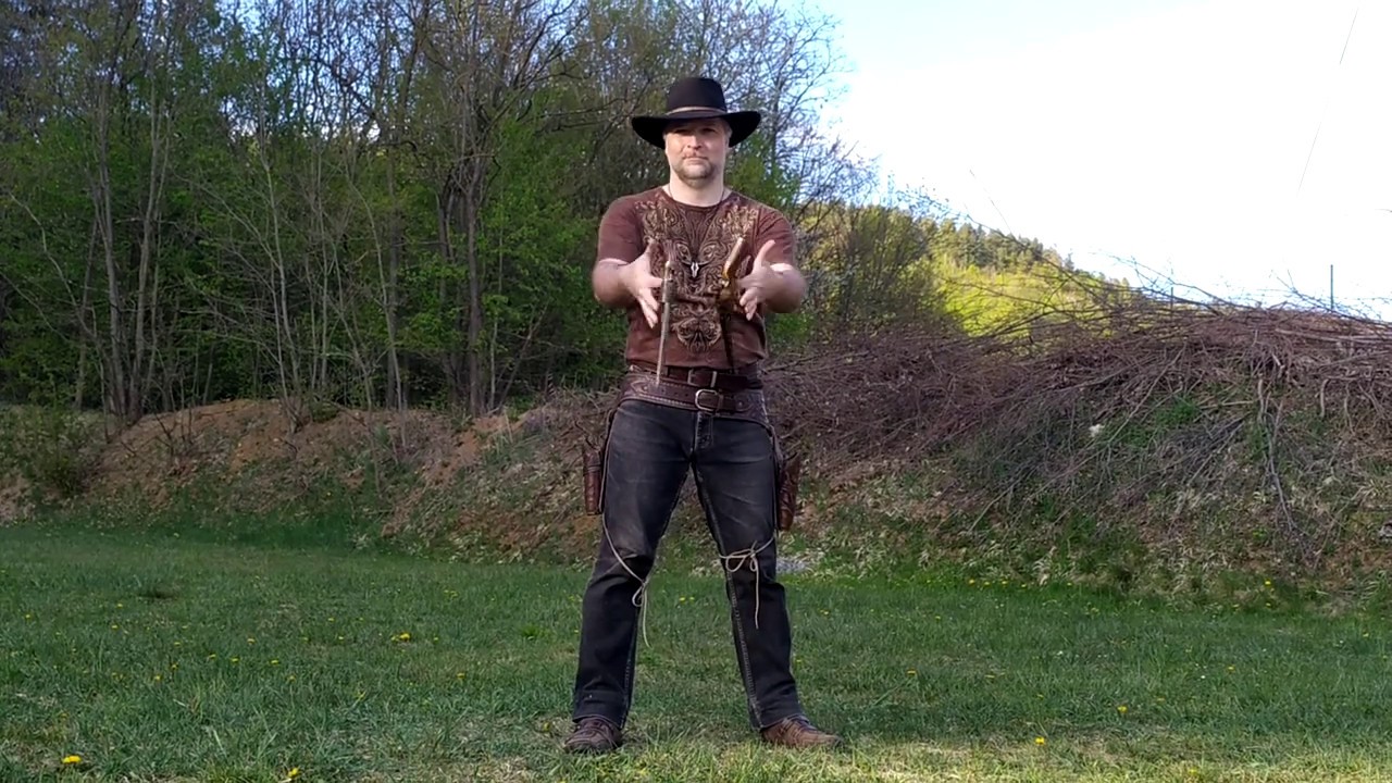 Gun Spinning  with Colt 1851 Navy