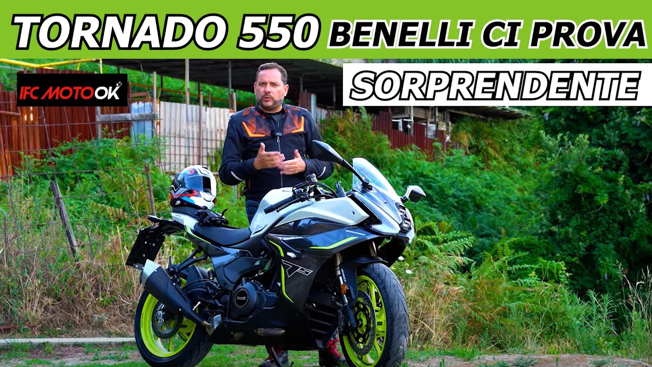 TORNADO 550 BENELLI RITORNA TRA I CORDOLI