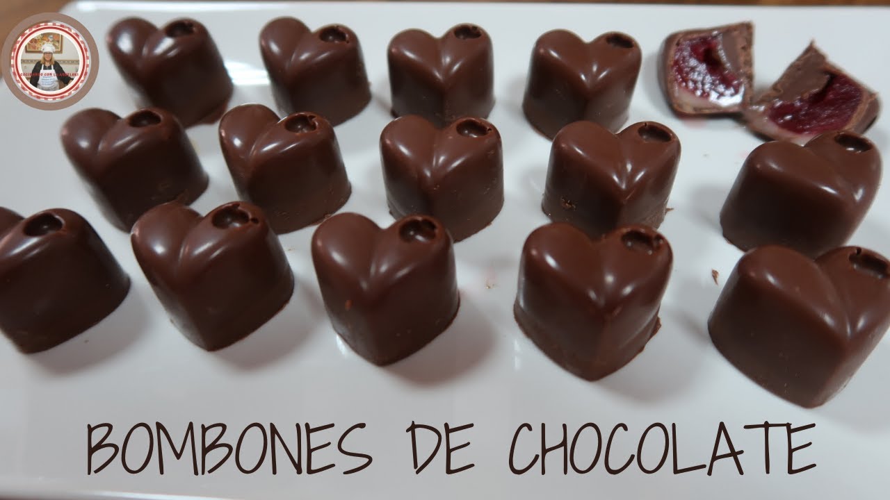 DELICIOSOS CORAZONES RELLENOS DE LICOR