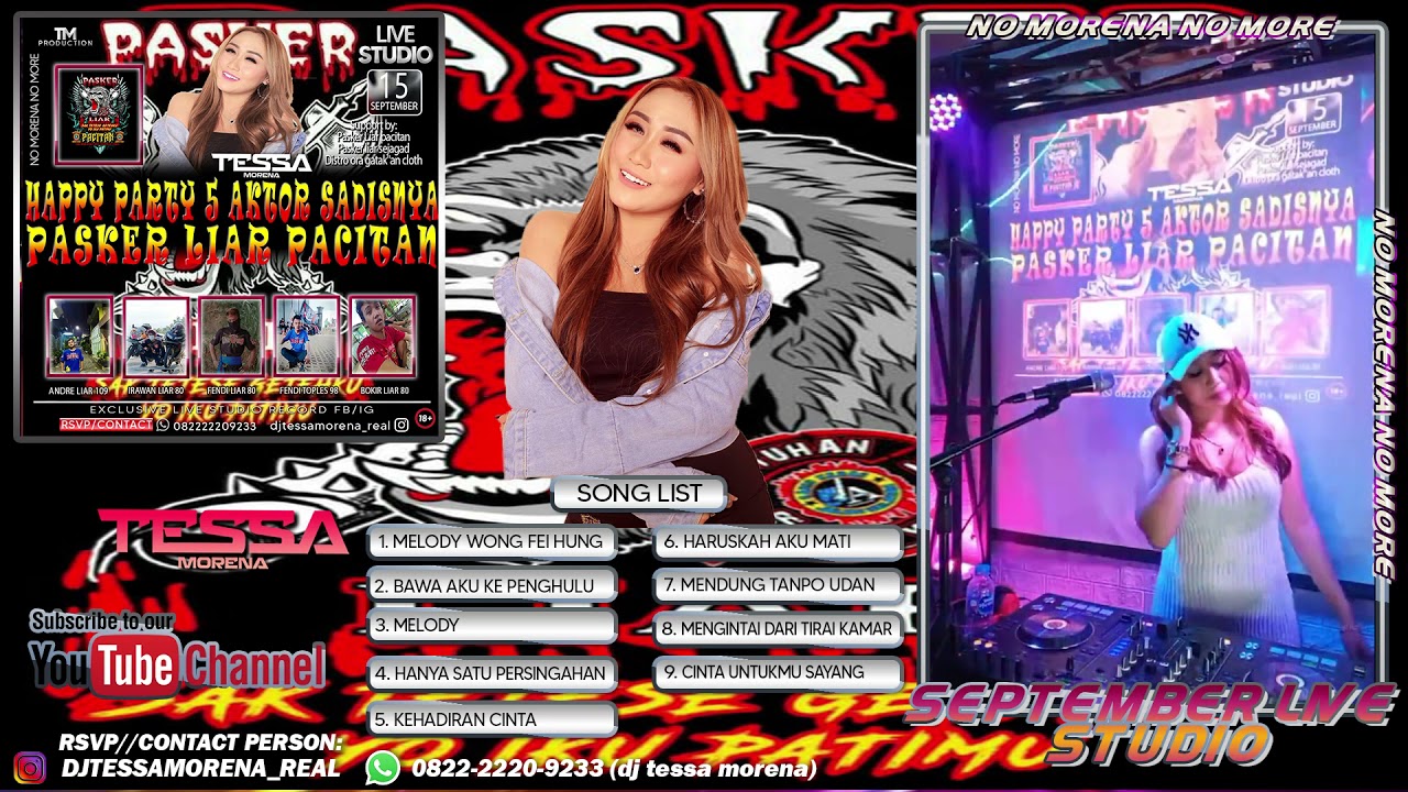 MELODY WONG FEI HUNG FULL BASS BY DJ TESSA MORENA |HAPPY PARTY 5 AKTOR SADISNYA PASKER LIAR PACITAN