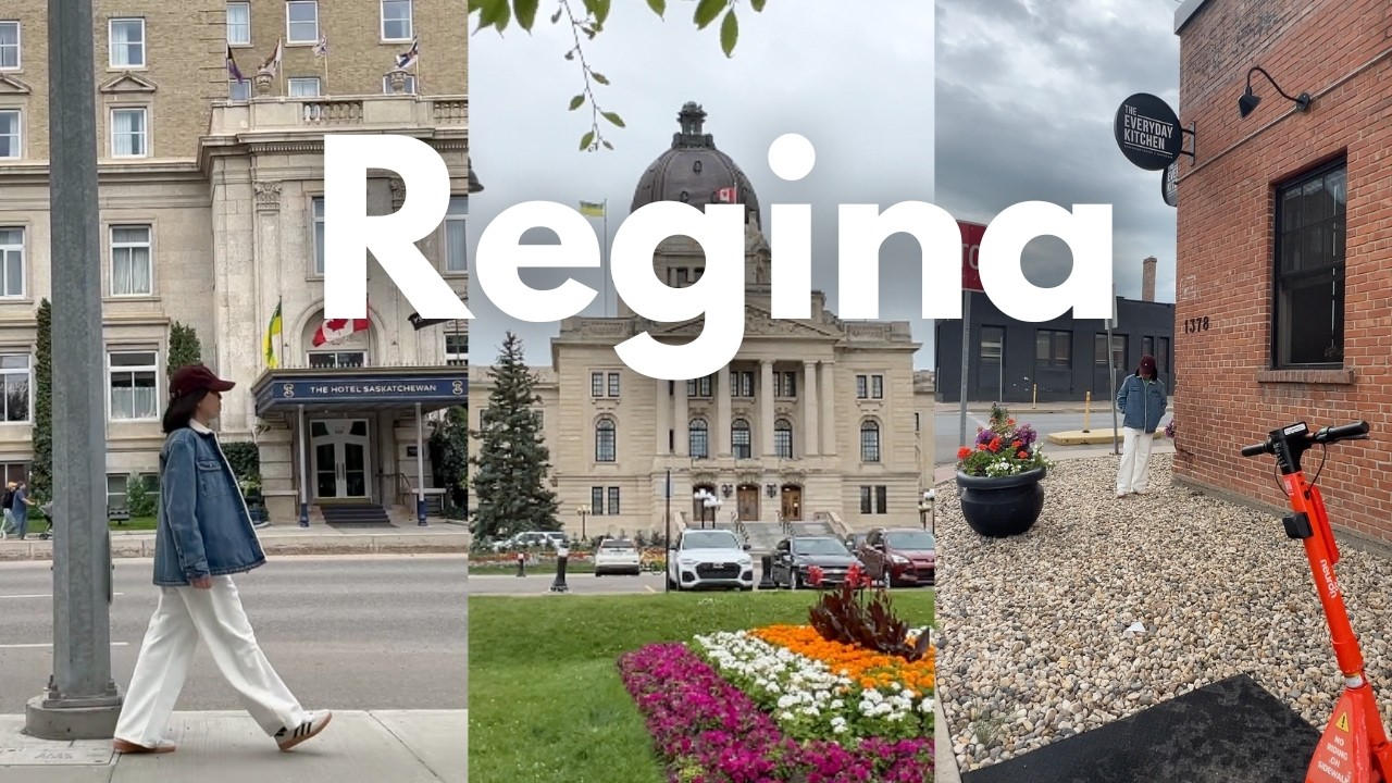 Exploring Downtown Regina and a Café Afternoon in Saskatchewan