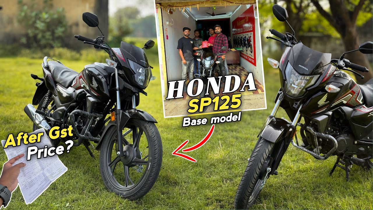 NEW HONDA SP 125 2025 | New Price After GST ? Finance Details 👀 EMI Down Payment | SP-125 🔥