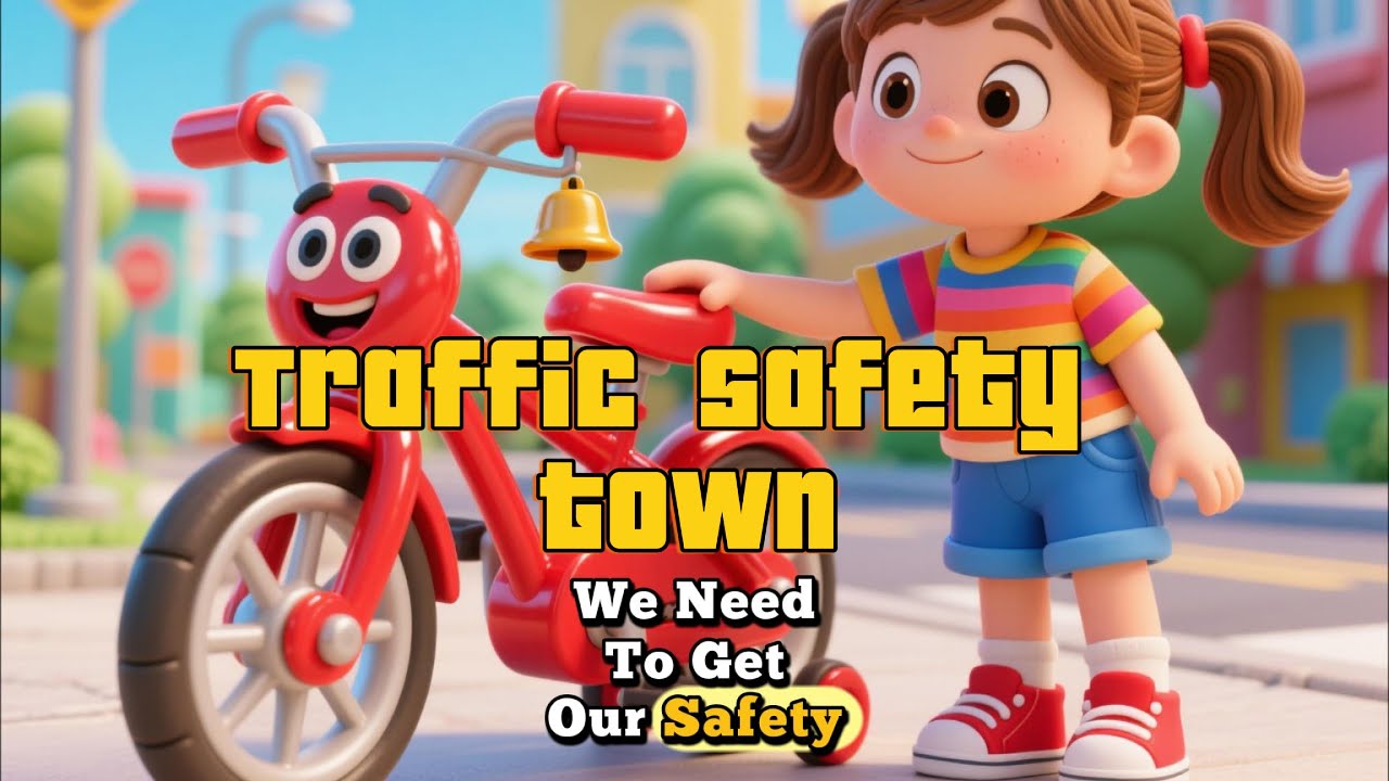 🚦 Luna and the Traffic Safety Town | Road Safety for Kids | Clay Animation