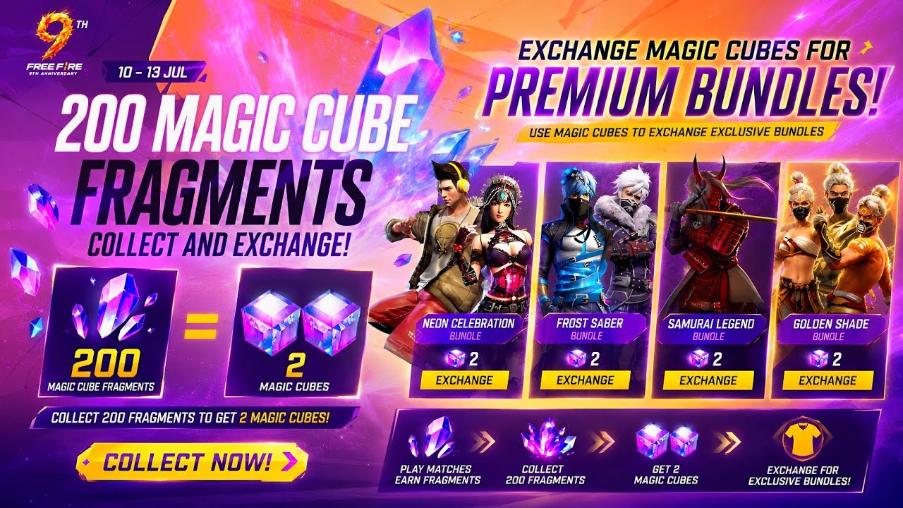 Claim 2 Free Magic Cube + New Rewards 🎊🥳😱| FF NEW EVENT TODAY | FREE FIRE NEW EVENT |  FF NEW EVENT