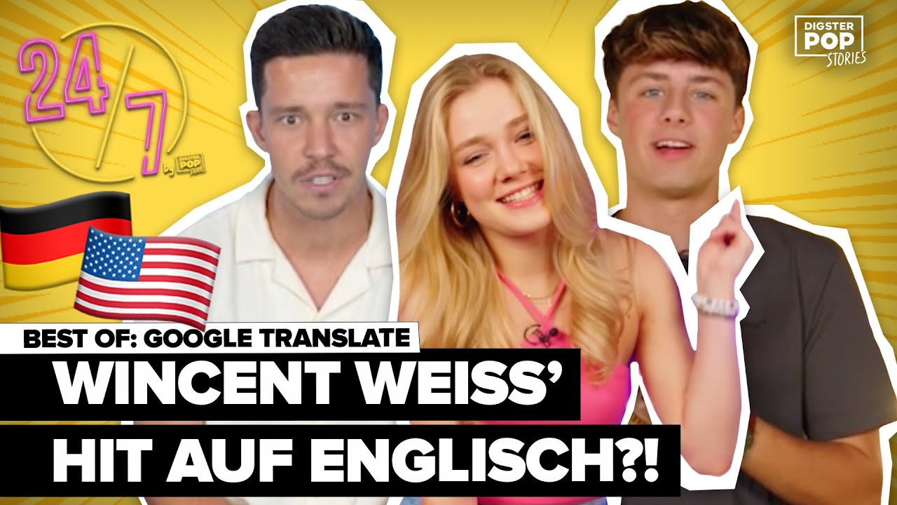 Google Translate: So klingen die Songs von Shirin David, Wincent Weiss & Badm&oacute;mzjay auf Englisch 😂