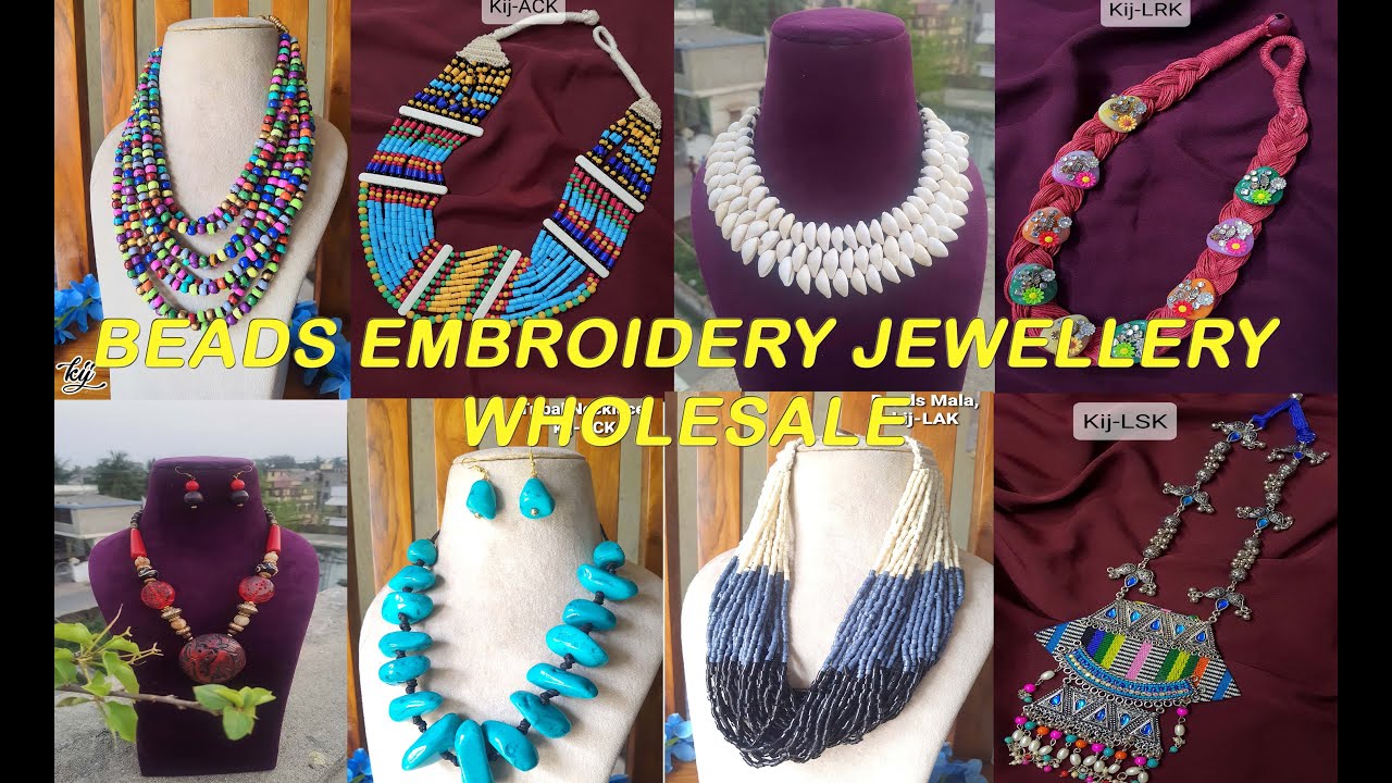 BEADS and EMBROIDERY Jewellery WHOLESALE | BEST WHOLESALE RATE in Market |