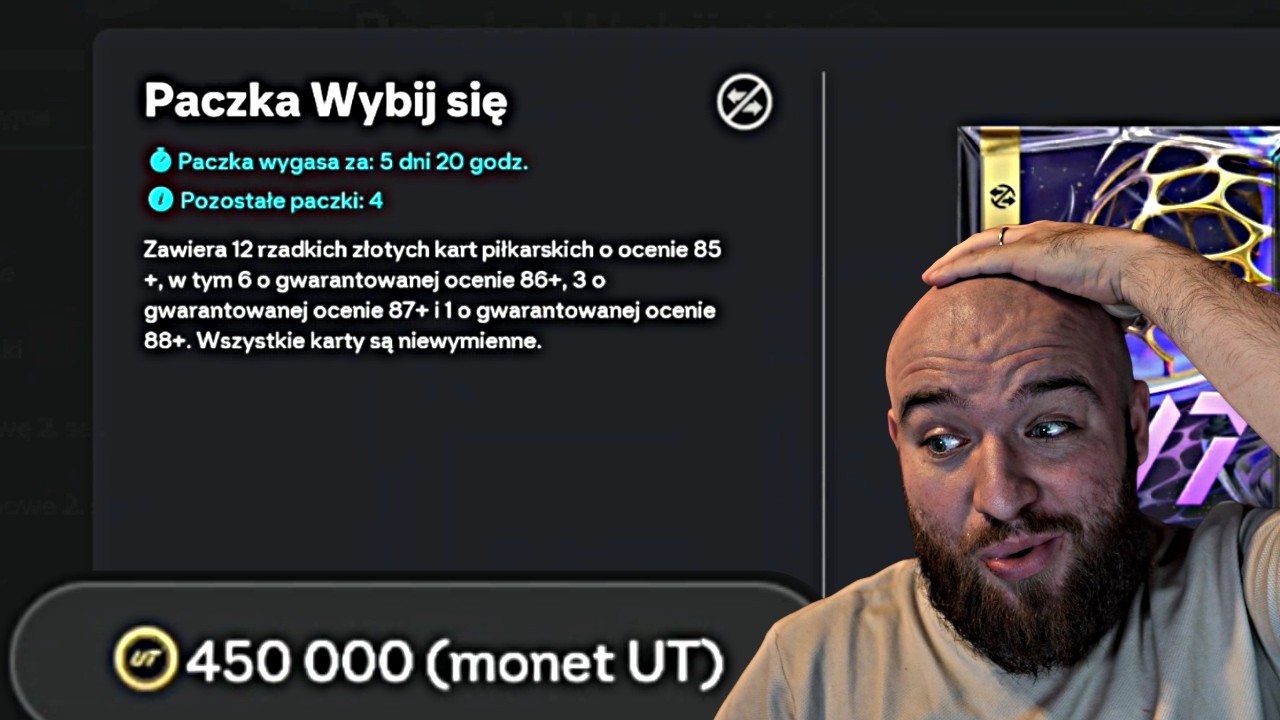 OTWIERAM 4x PACZKĘ za 450 000 MONET i TRAFIAM NAJLEPSZEGO NAPASTNIKA w FC26?!