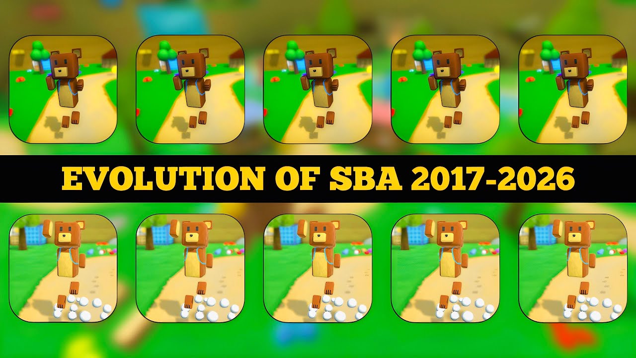 Evolution of Super Bear Adventure 2017-2026 (SBA) 
