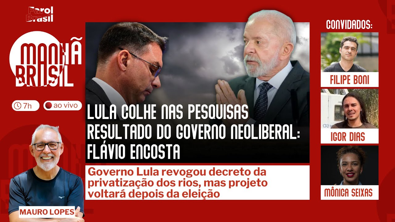 Flávio surpreende governo e encosta em Lula na Atlas | Irmãos Brazão condenados: 76 anos |26.2