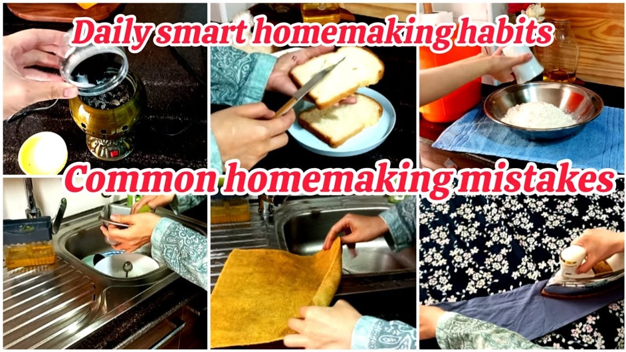 Homemaking habits that actually works 💯 / stop ❎️ doing these mistakes being a homemaker 