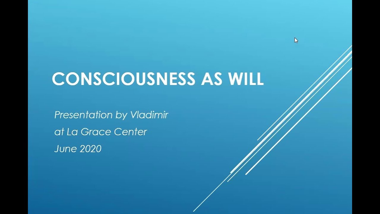 On Consciousness as Will Power by Vladimir Yatsenko