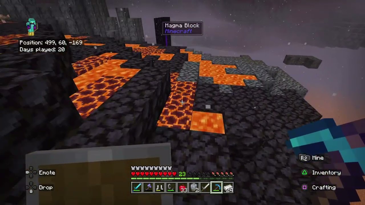 I am back in better on bedrock