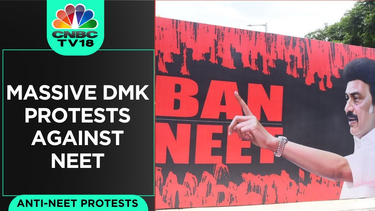 Anti-NEET Protests In Tamil Nadu: DMK Stages Hunger Strike Against Centre, Governor | N18V