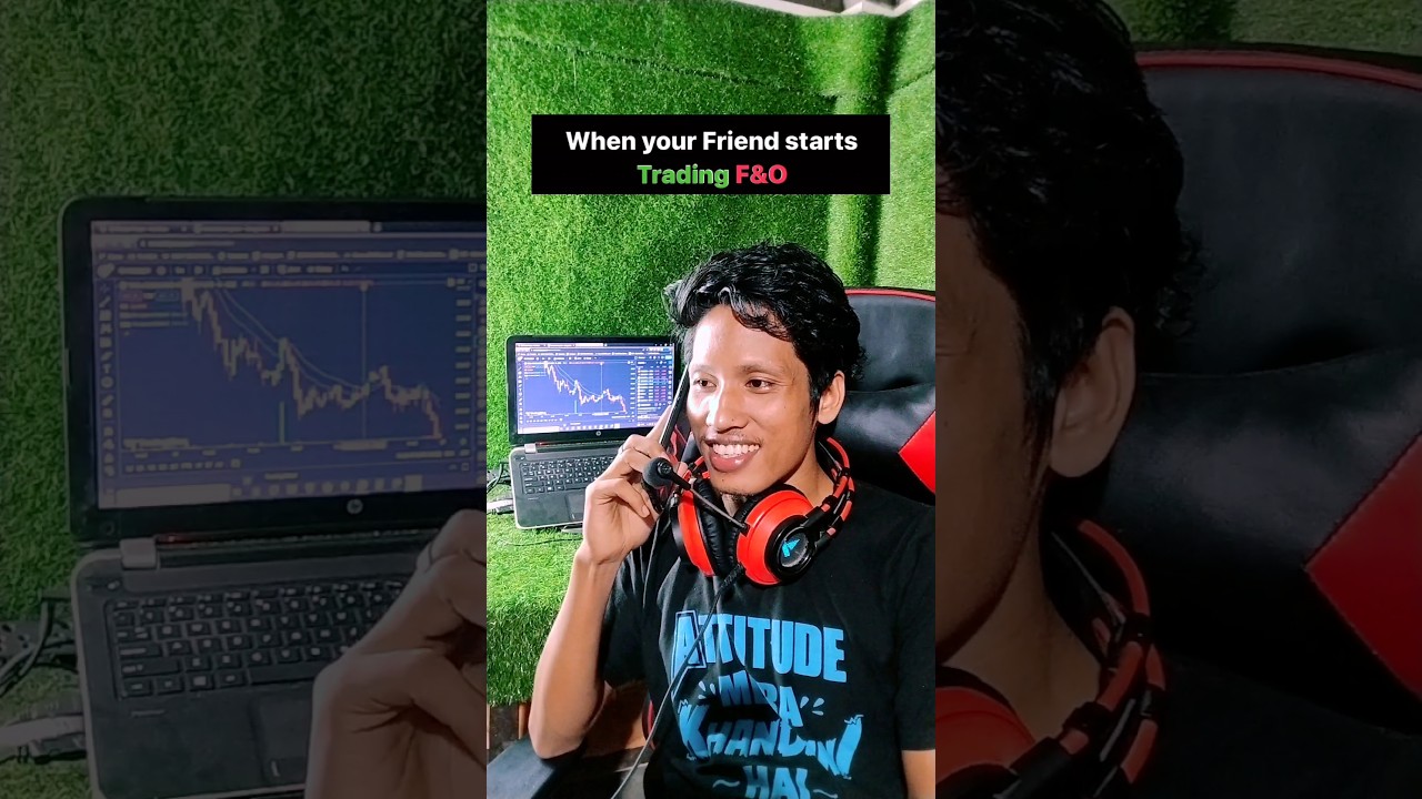 When your friend starts trading F&O | Classic Trader #sharemarket #stockmarket #tradinglife