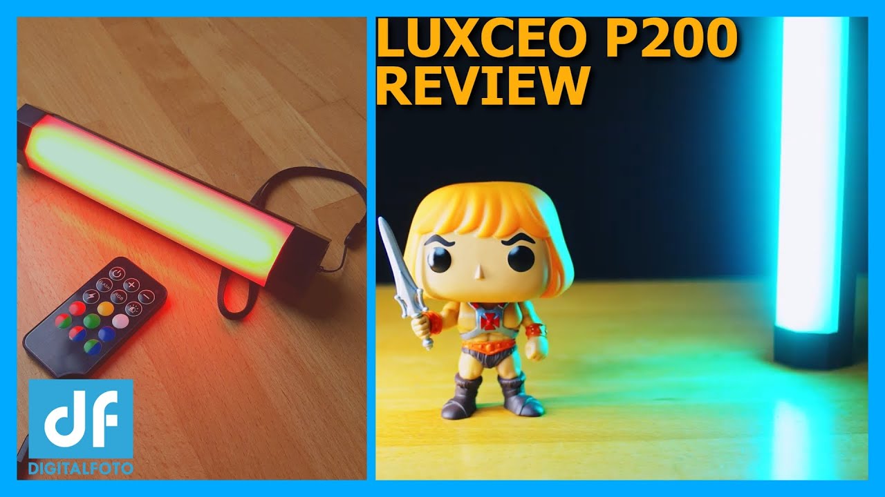 DigitalFoto LUXCEO P200 Review- A small RGB light with a punch