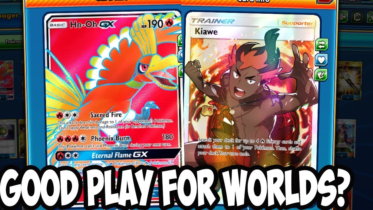 Is Ho-Oh/Kiawe Good For Worlds?! VS Zoroark GX Decks! FINAL BKT -ON DECK! PTCGO