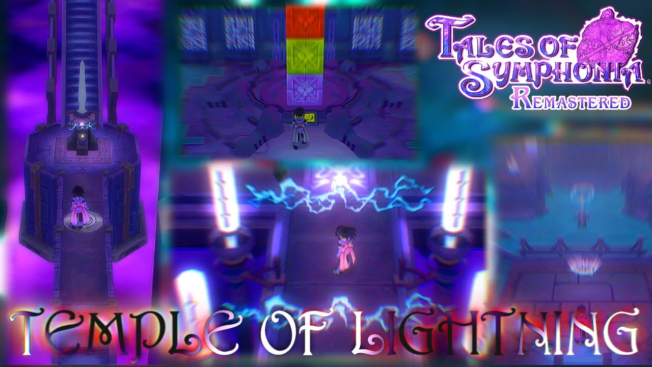 Temple of Lightning Walkthrough - Tales of Symphonia Rem. Walkthrough All Dungeons & Chests (Switch)