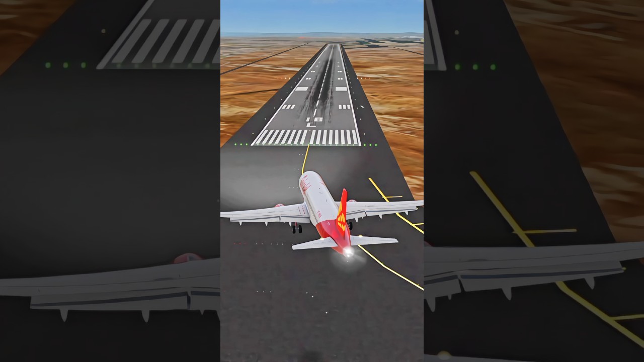 Spice Jet #emergency #crash #landing #flightsimulator #plane #aviation #automobile #airplane #a320