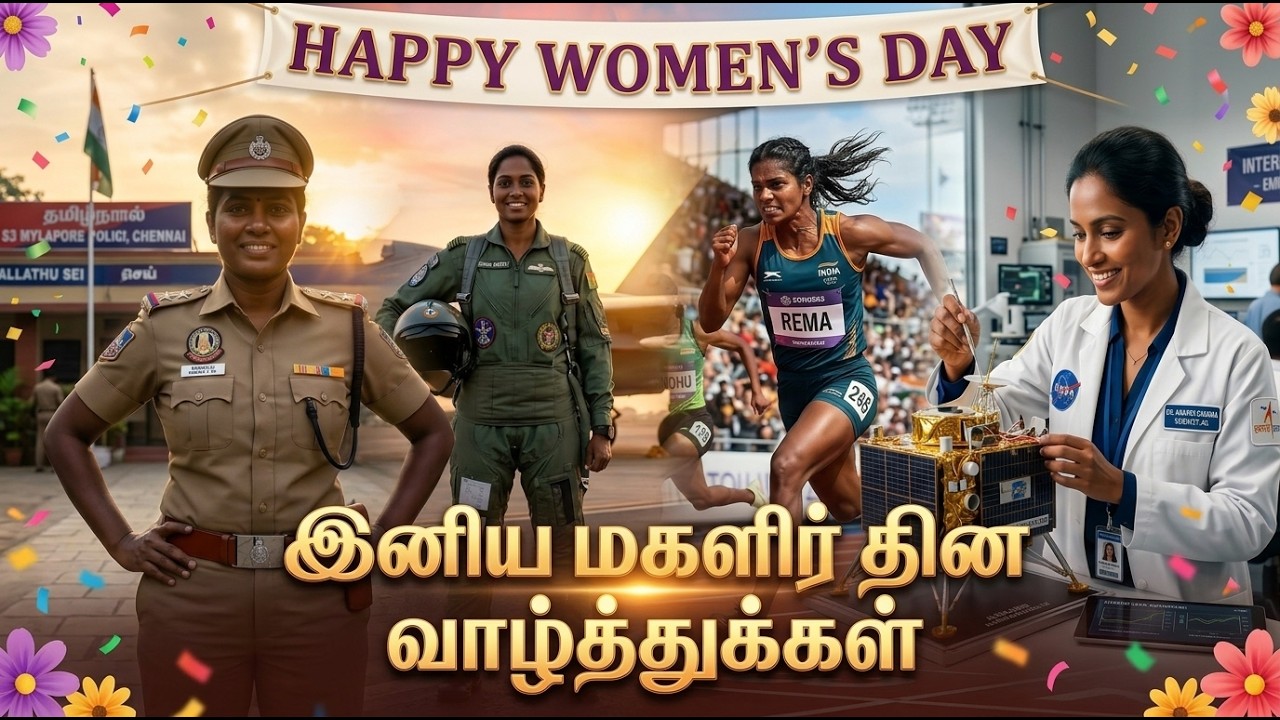 பெண்களின் சக்தியை கொண்டாடுங்கள் | Happy Women’s Day 2026