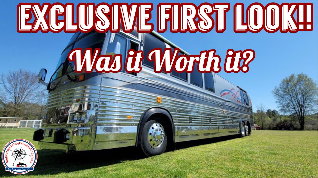 1991 Prevost Le Mirage XL Marathon // Full Time Bus Living