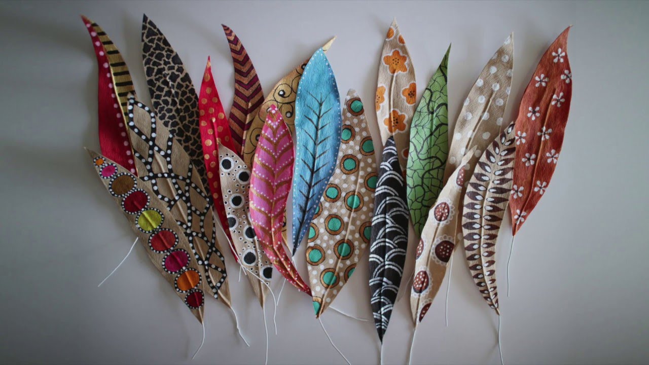 Coffee filter feathers - Plumes en filtre à café - Plumas de filtro de café