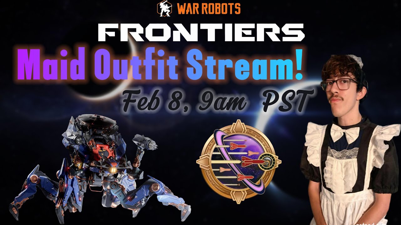 War Robots: Frontiers - MAID OUTFIT STREAM! NOACHIUM GAMEPLAY