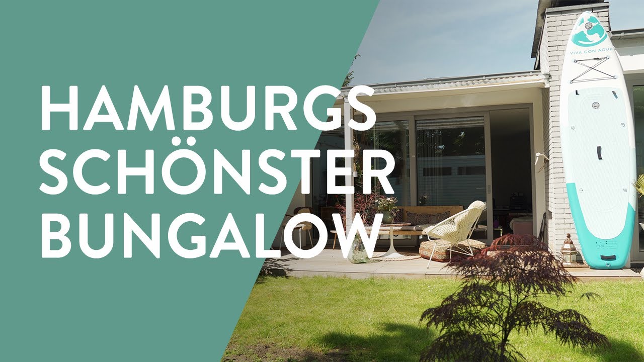 Haustour: Dieser Bungalow im Mid Century Stil ist eine richtige Oase!