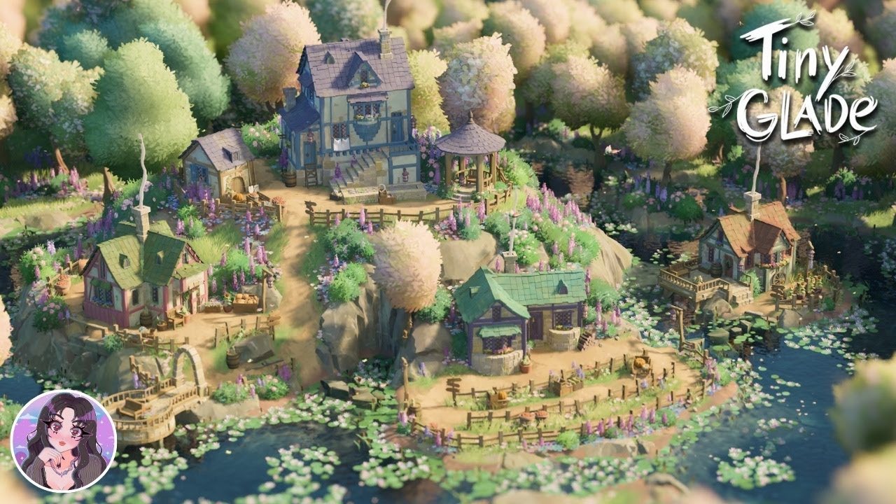 Cozy Fairy Village in Tiny Glade | Speed Build