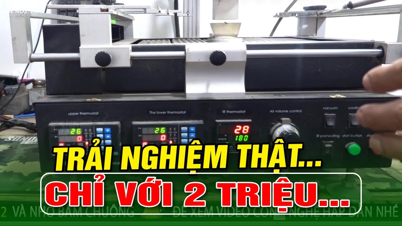 Trải nghiệm thật với máy đóng chipset 2 TRIỆU