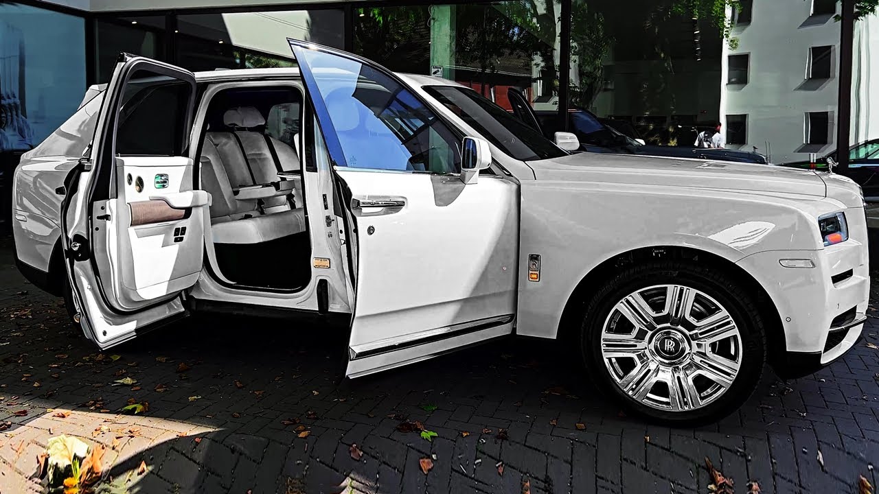 2024 Rolls Royce Cullinan - звук, детали интерьера и экстерьера