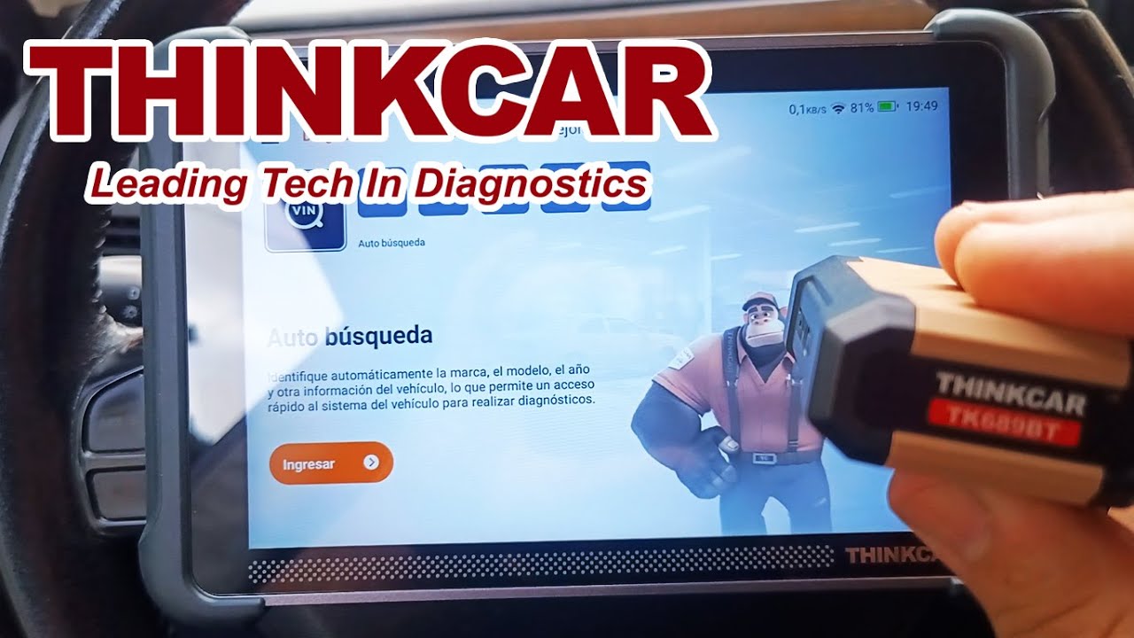 Este escáner ThinkCar TK689BT lo tiene TODO (y sin pagar suscripciones)